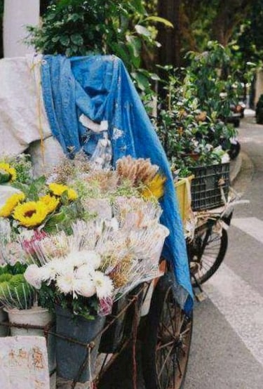 Installation florale de luxe pour salles